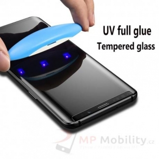 Mocolo 3D UV Tvrzené Sklo Transparent pro iPhone XS 