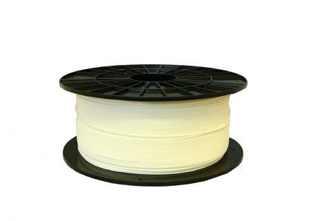 Filament 1,75 PLA bílá 2 kg