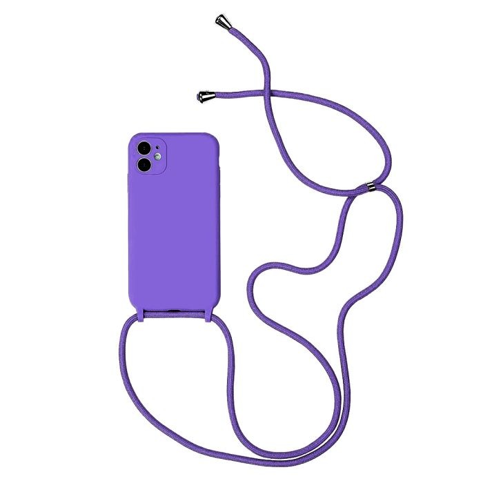 TPU iPhone 11 fluo violet