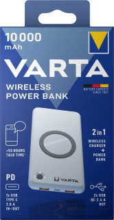 VARTA Portable Wireless Powerbank 10000mAh