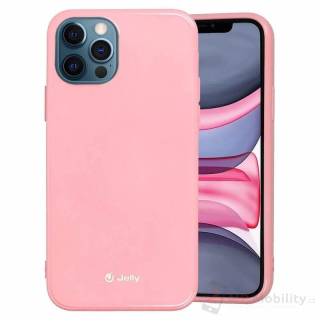iPhone 13 Mini Jelly silikonové pouzdro růžové